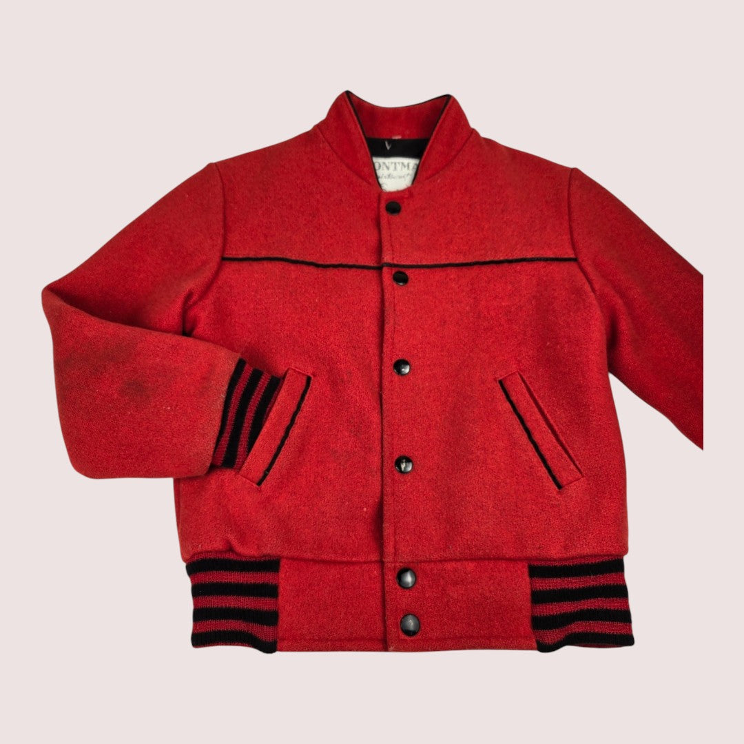 Vintage wool baseball jacket approx 8-10Y