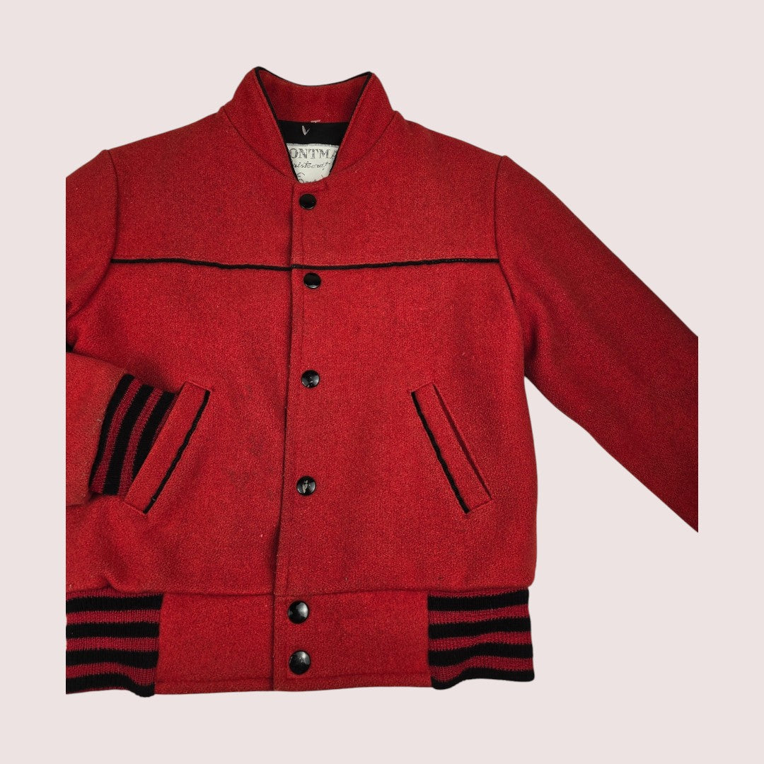 Vintage wool baseball jacket approx 8-10Y