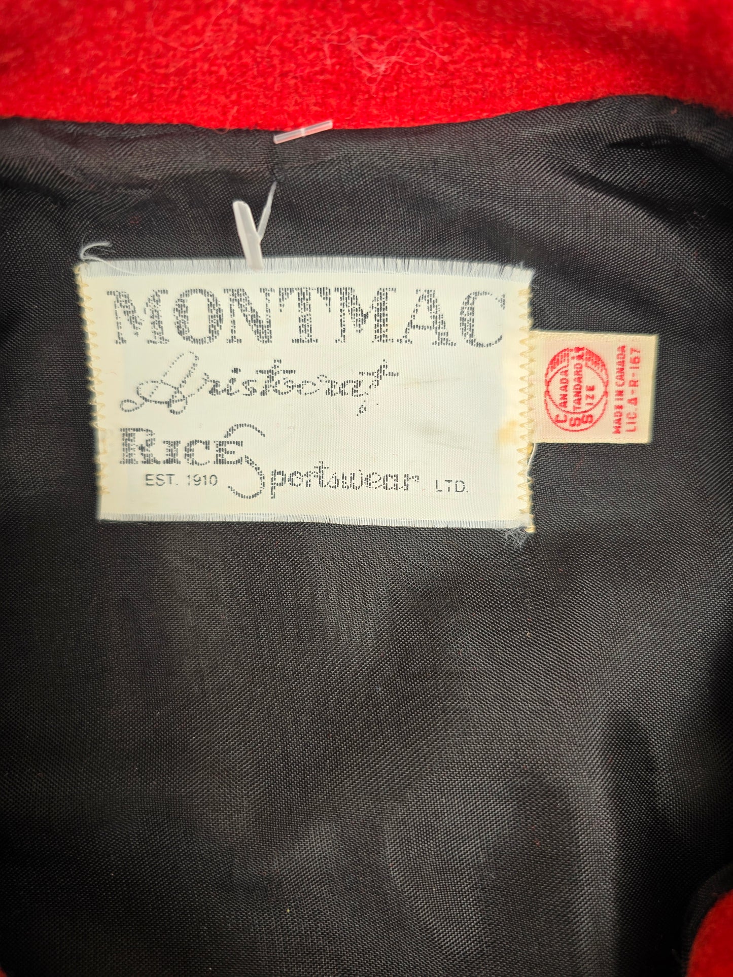 Vintage wool baseball jacket approx 8-10Y
