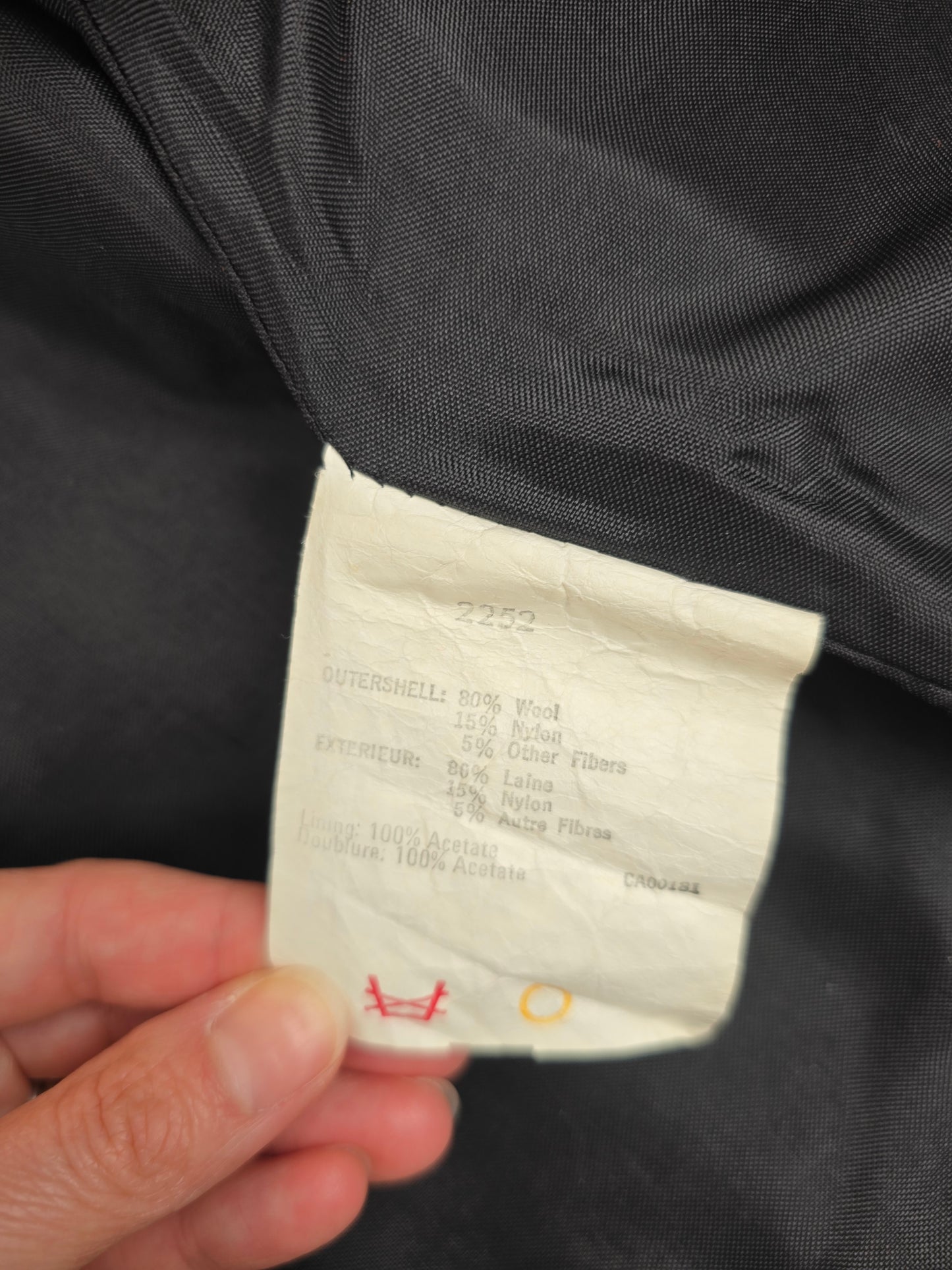 Vintage wool baseball jacket approx 8-10Y