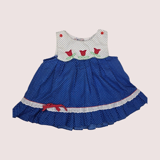 Vintage Dumon tulip dress 12m