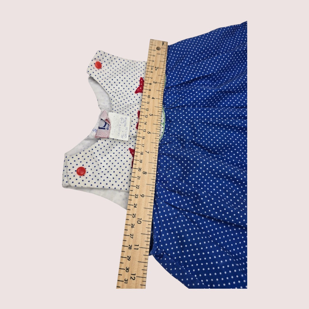 Vintage Dumon tulip dress 12m