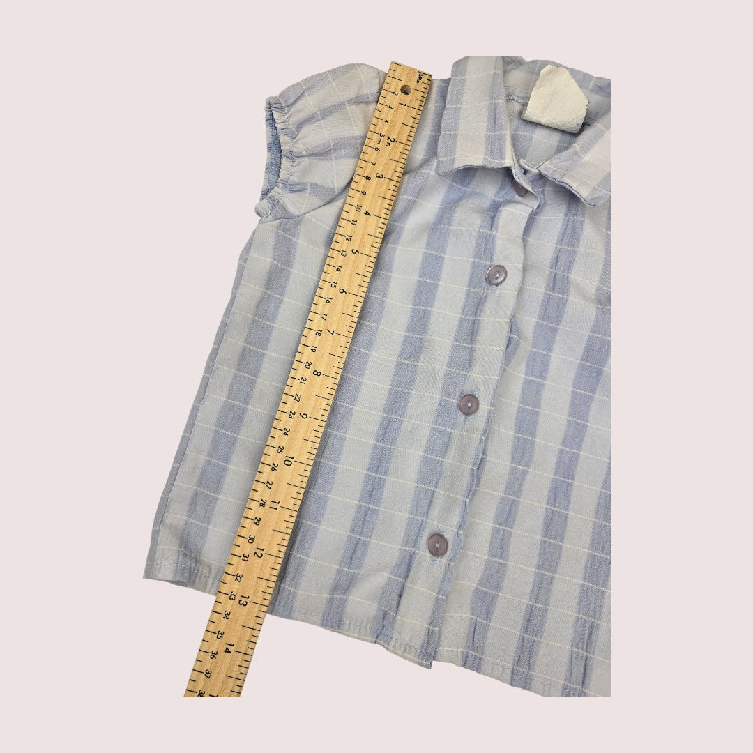 Vintage Teddy's Choice cap sleeve tee 24m