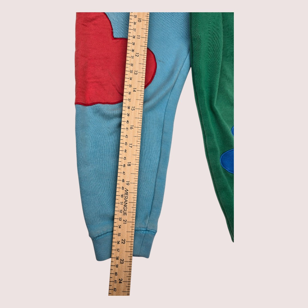 Mini Boden floral sweatpants 6Y