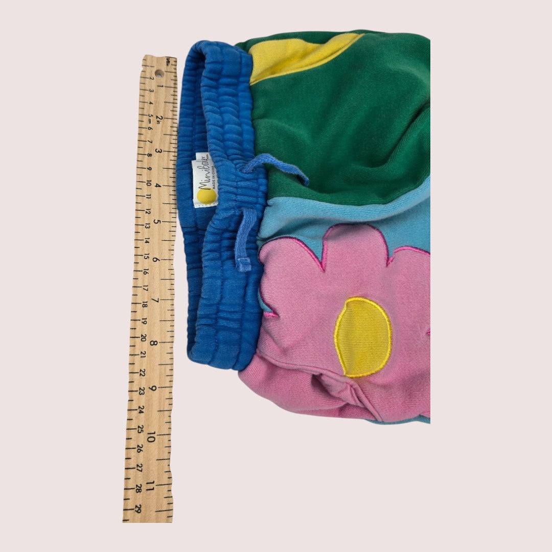 Mini Boden floral sweatpants 6Y