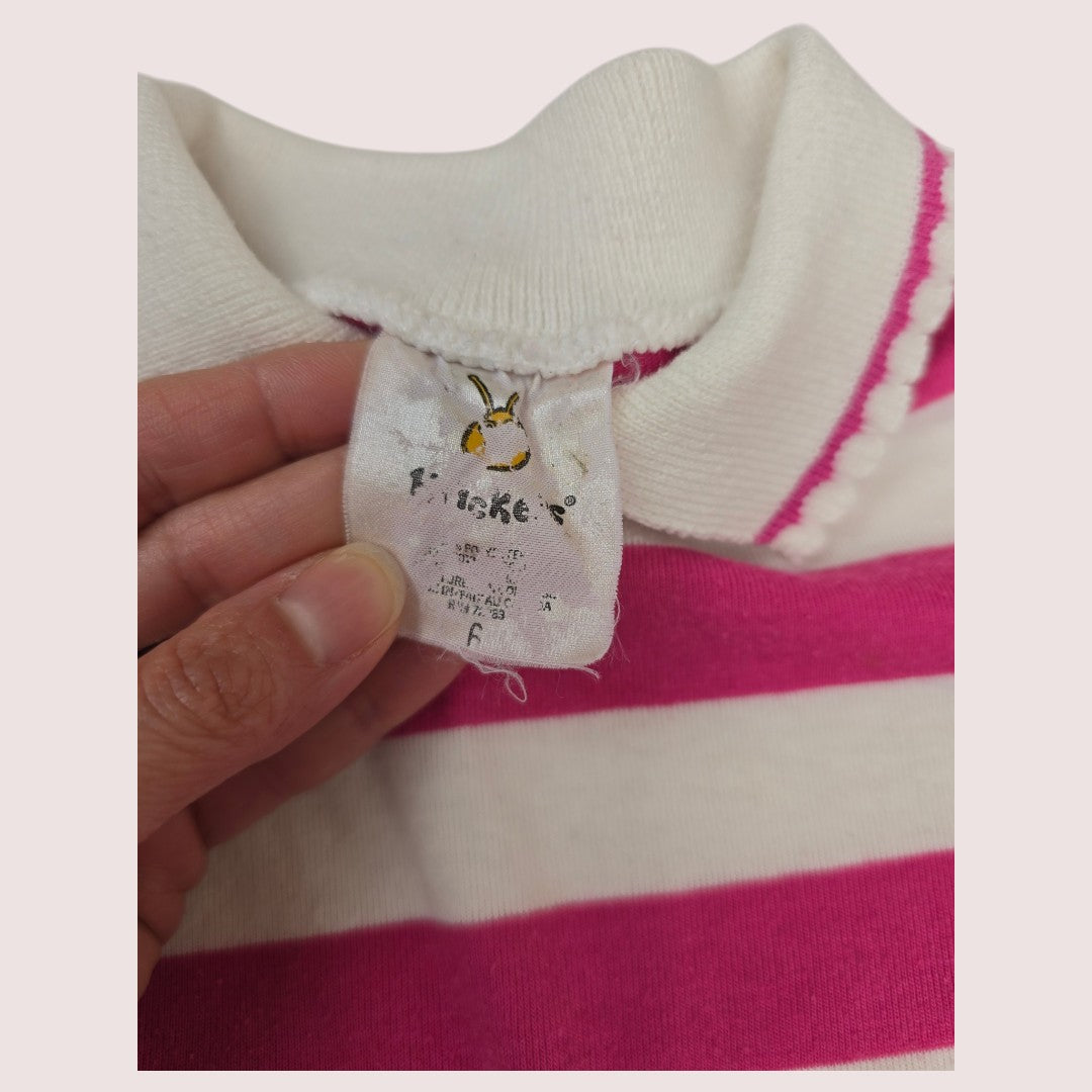 Vintage Krickets striped long sleeve 6T