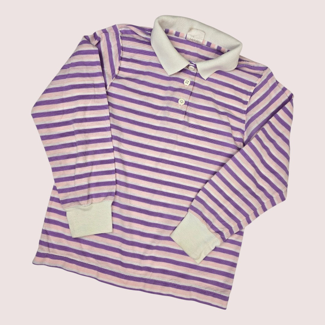 Vintage striped long sleeve 6Y