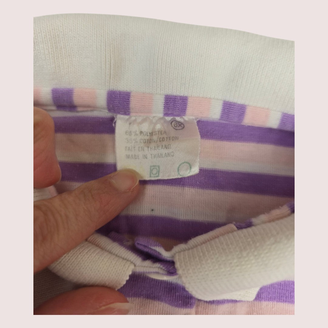 Vintage striped long sleeve 6Y