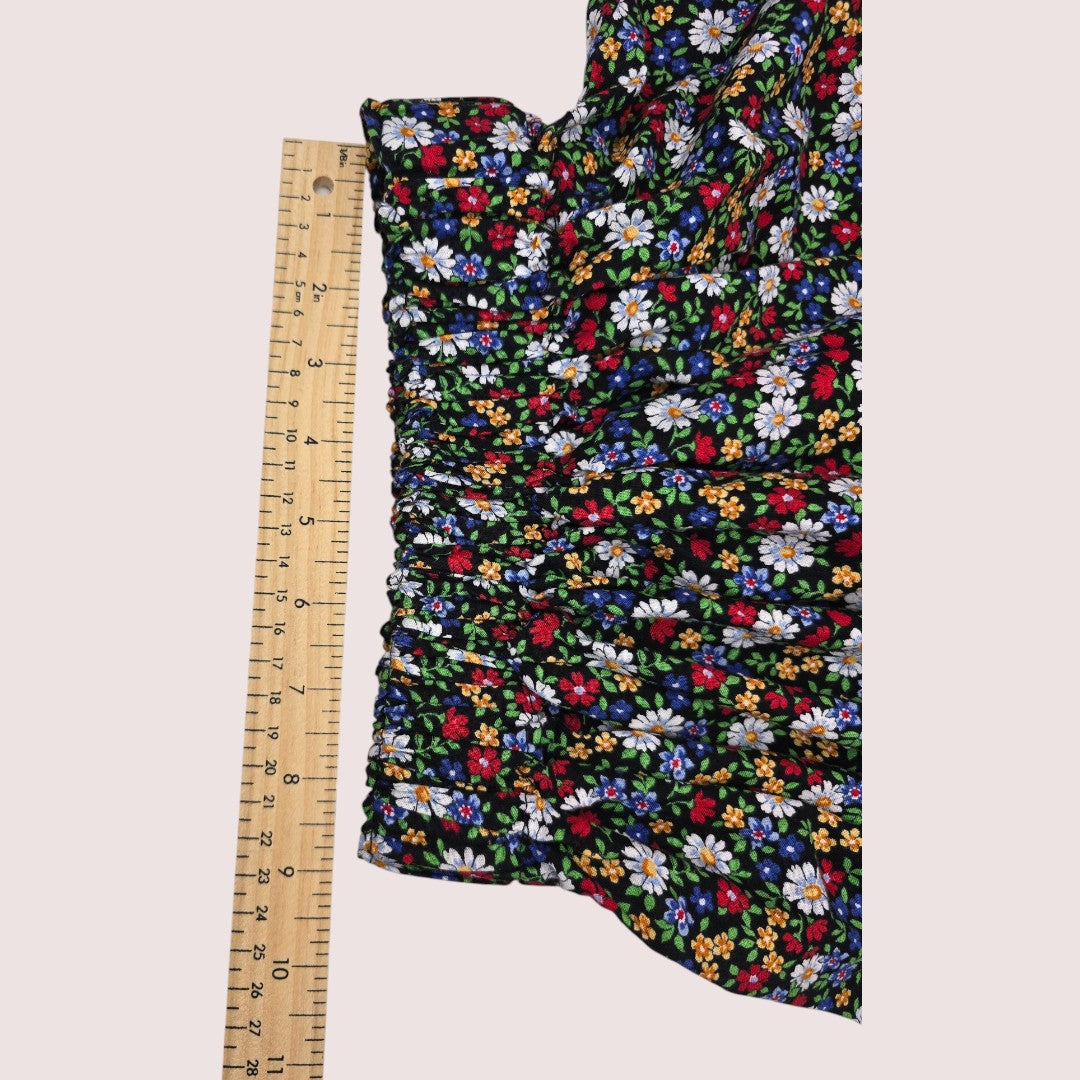 Handmade floral skirt 6-8Y