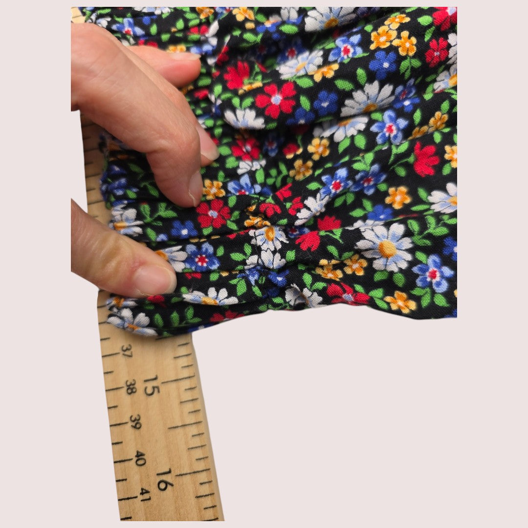 Handmade floral skirt 6-8Y