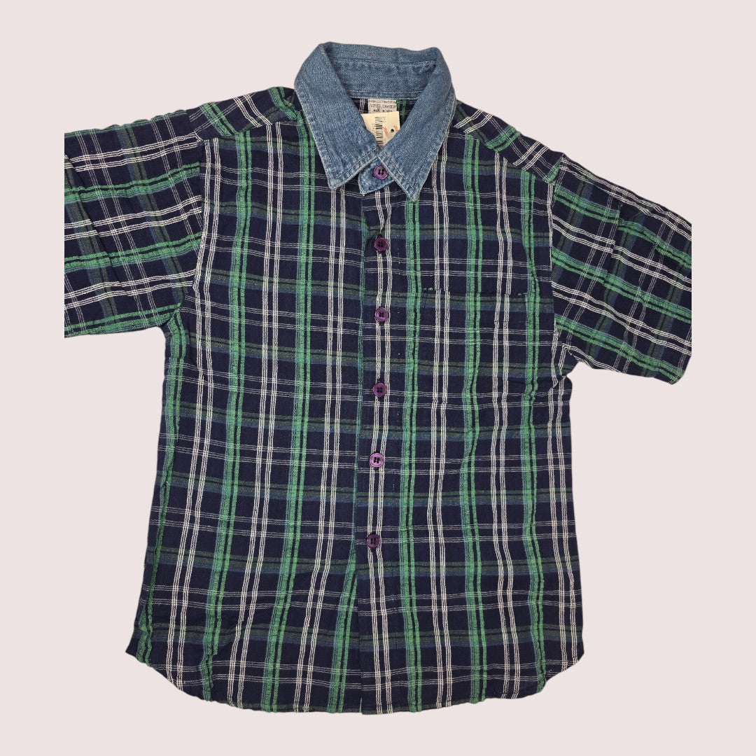 Deadstock button up tee 6X
