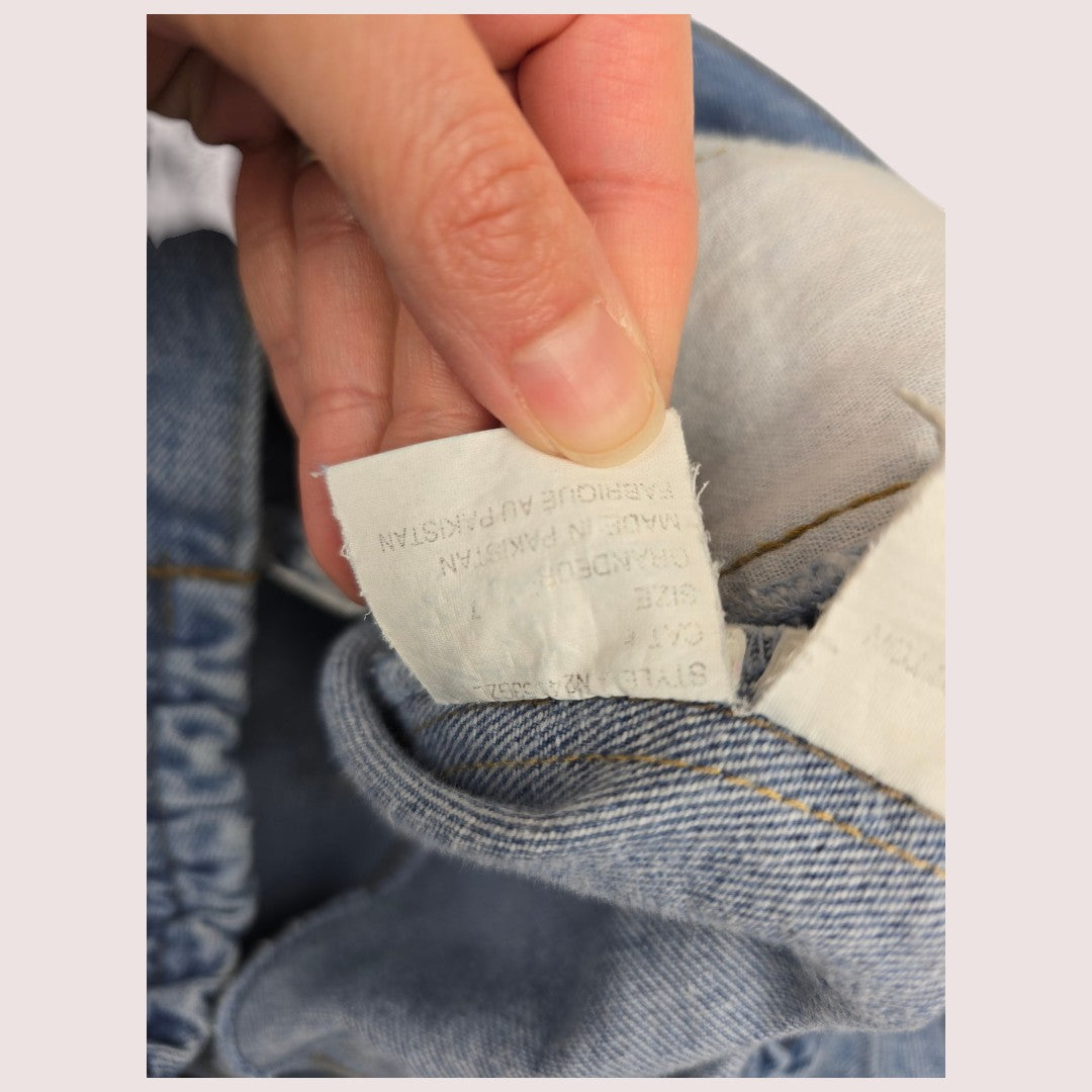 Vintage denim jacket with bow details 6-8Y