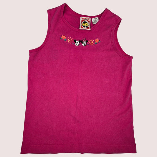 Vintage Mickey and Minnie sleeveless tee Youth M
