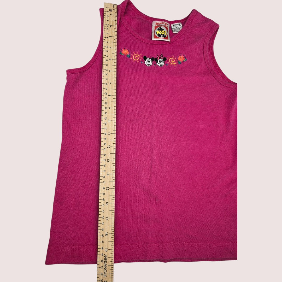 Vintage Mickey and Minnie sleeveless tee Youth M