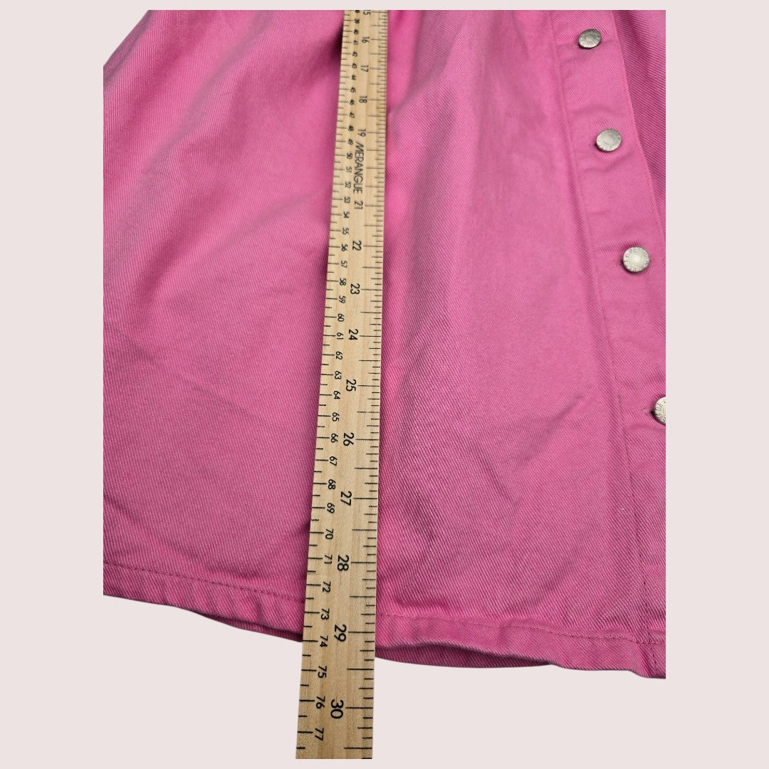 Vintage Nevada pink denim dress 7-8Y