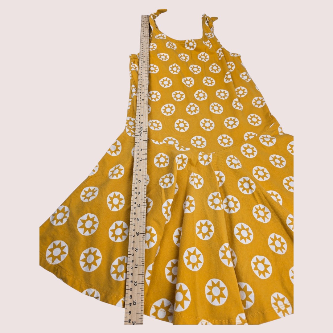 Tea Collection tank dress with drop waist 14Y