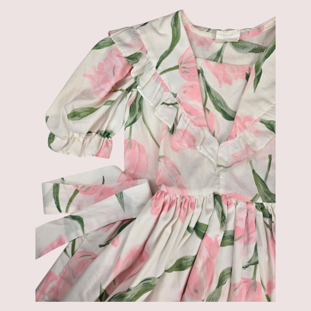 Vintage floral dress 6X