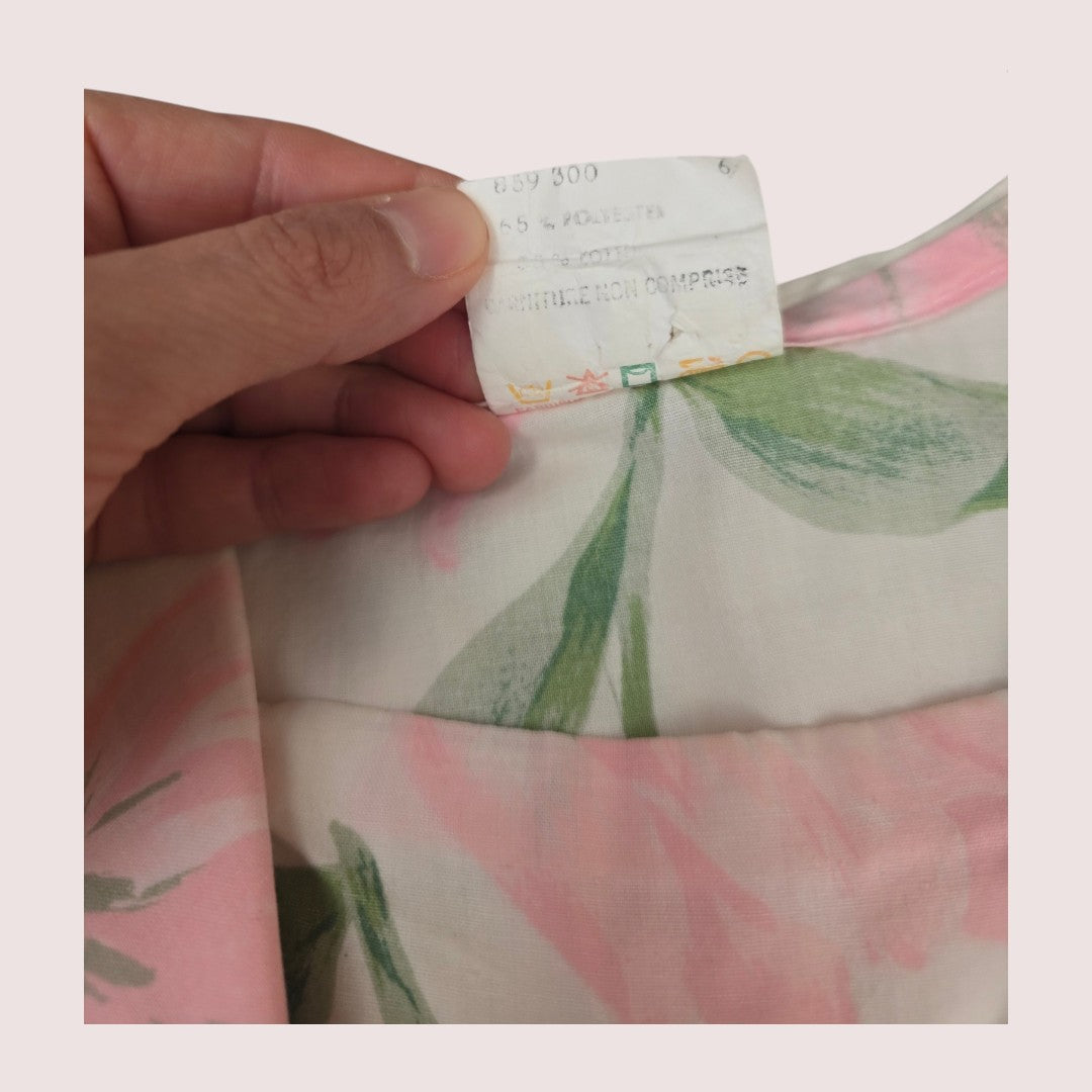 Vintage floral dress 6X