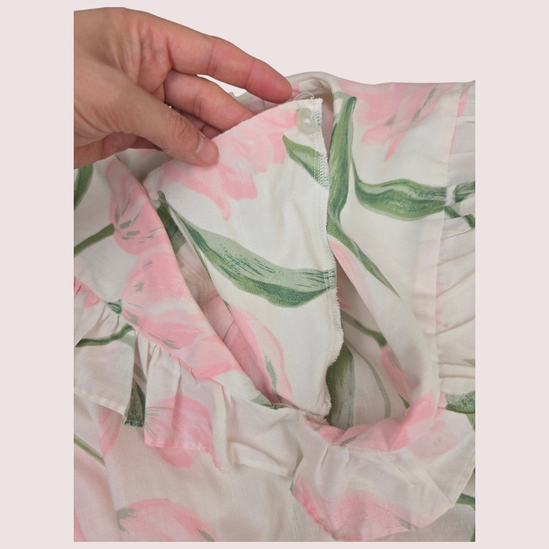 Vintage floral dress 6X