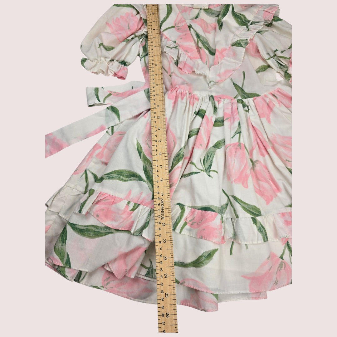 Vintage floral dress 6X