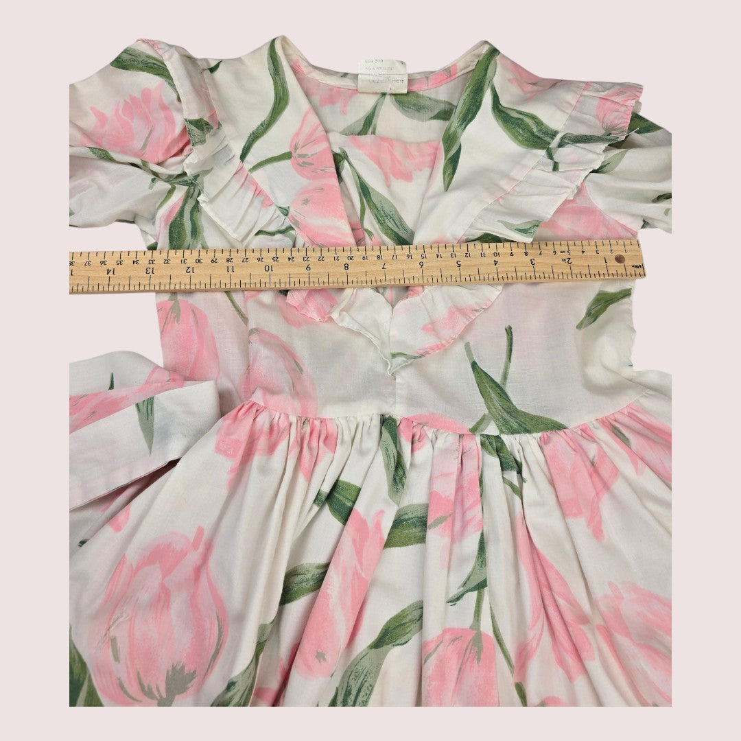 Vintage floral dress 6X