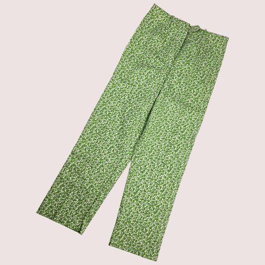 Vintage floral print trousers Size 10