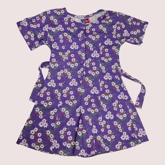 Vintage Colours floral romper 8-12Y