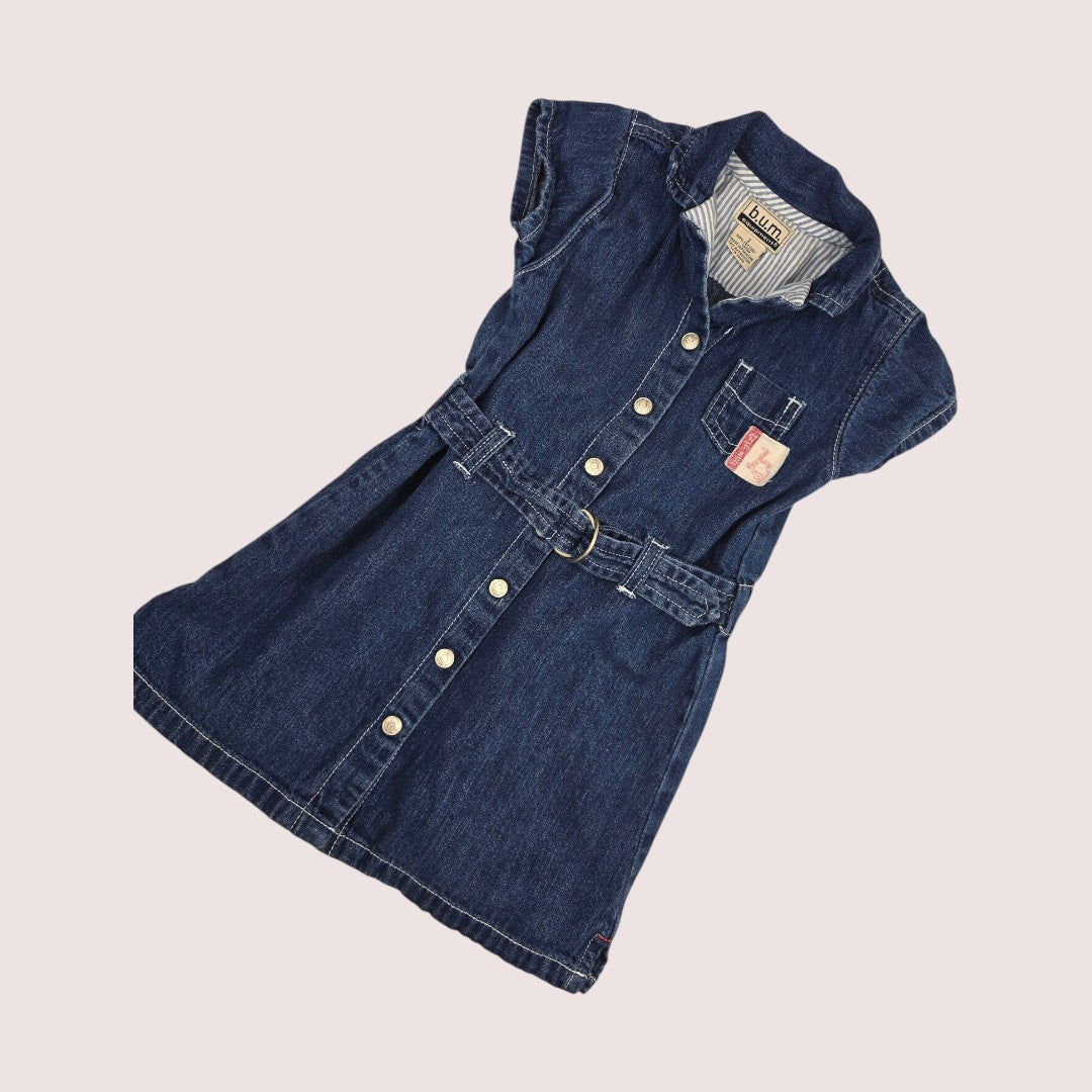 Vintage Bum Girls denim dress Tagged 3
