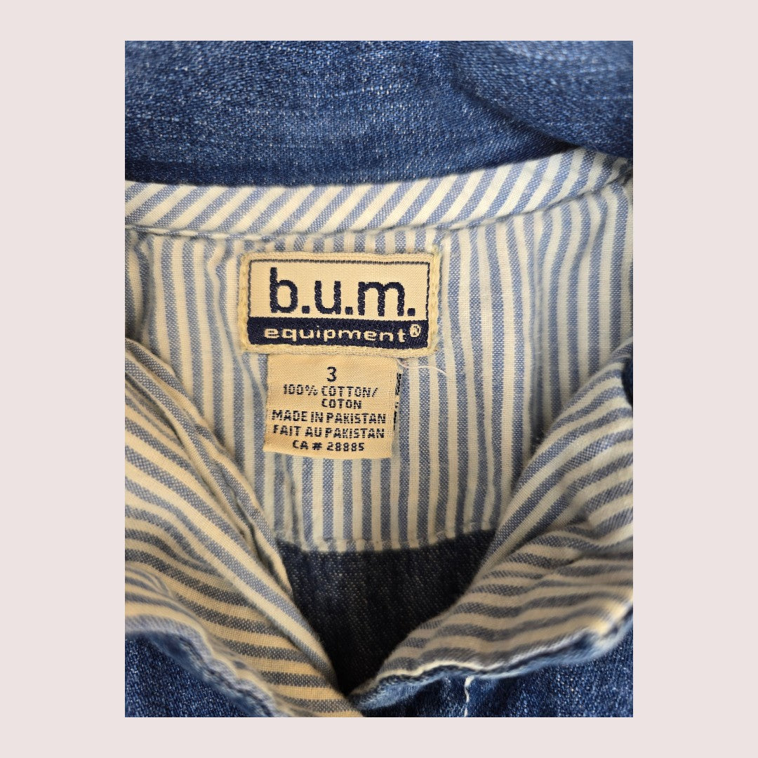 Vintage Bum Girls denim dress Tagged 3