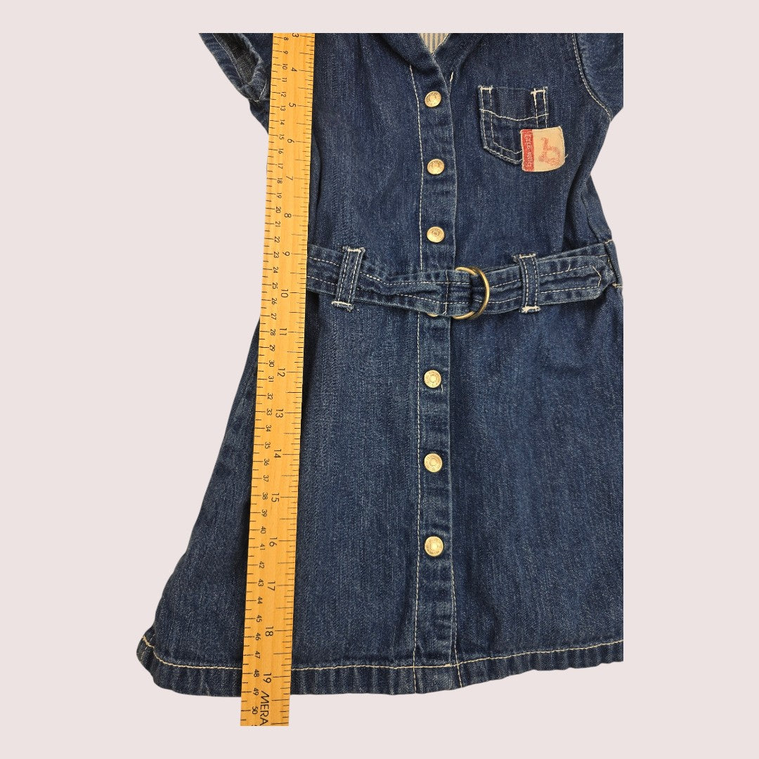 Vintage Bum Girls denim dress Tagged 3