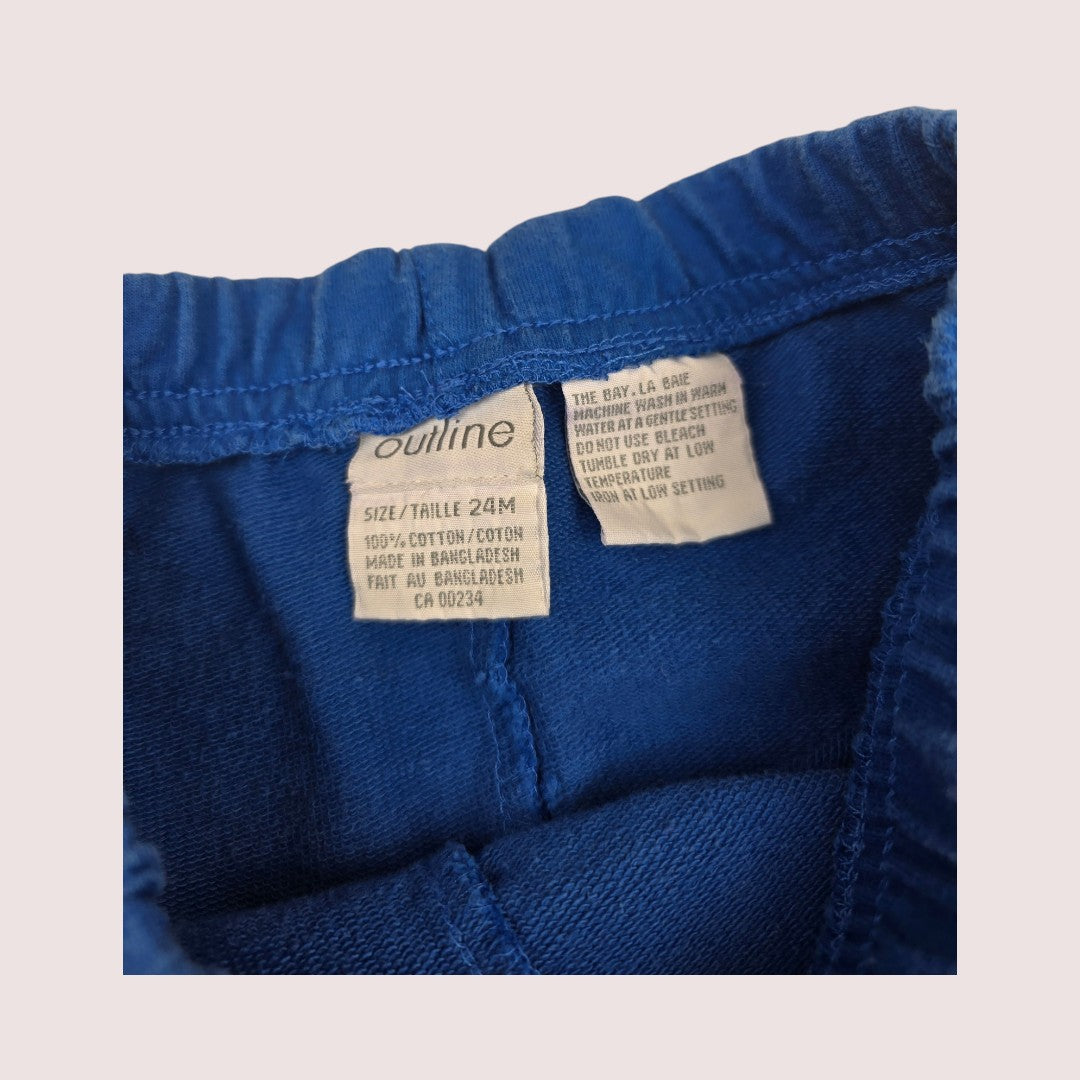 Vintage Outline from The Bay shorts 2-4T
