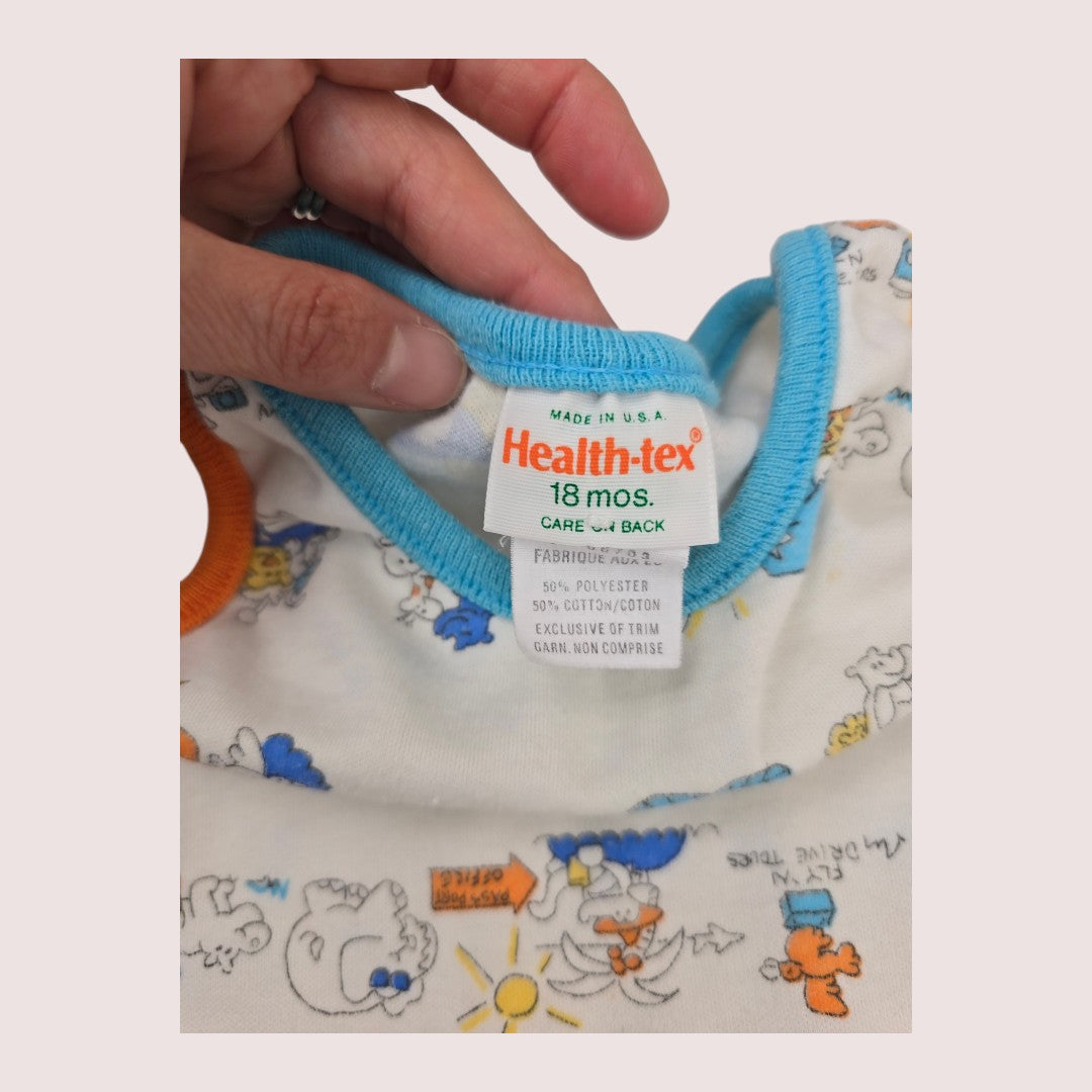 12-18m set Vintage HealthTex and Carters shorts and tank