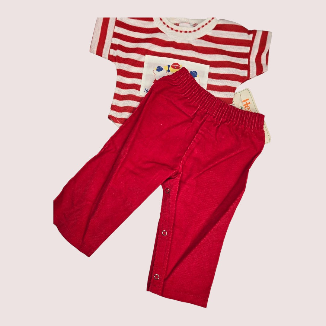 Deadstock vintage Health Tex set 12m