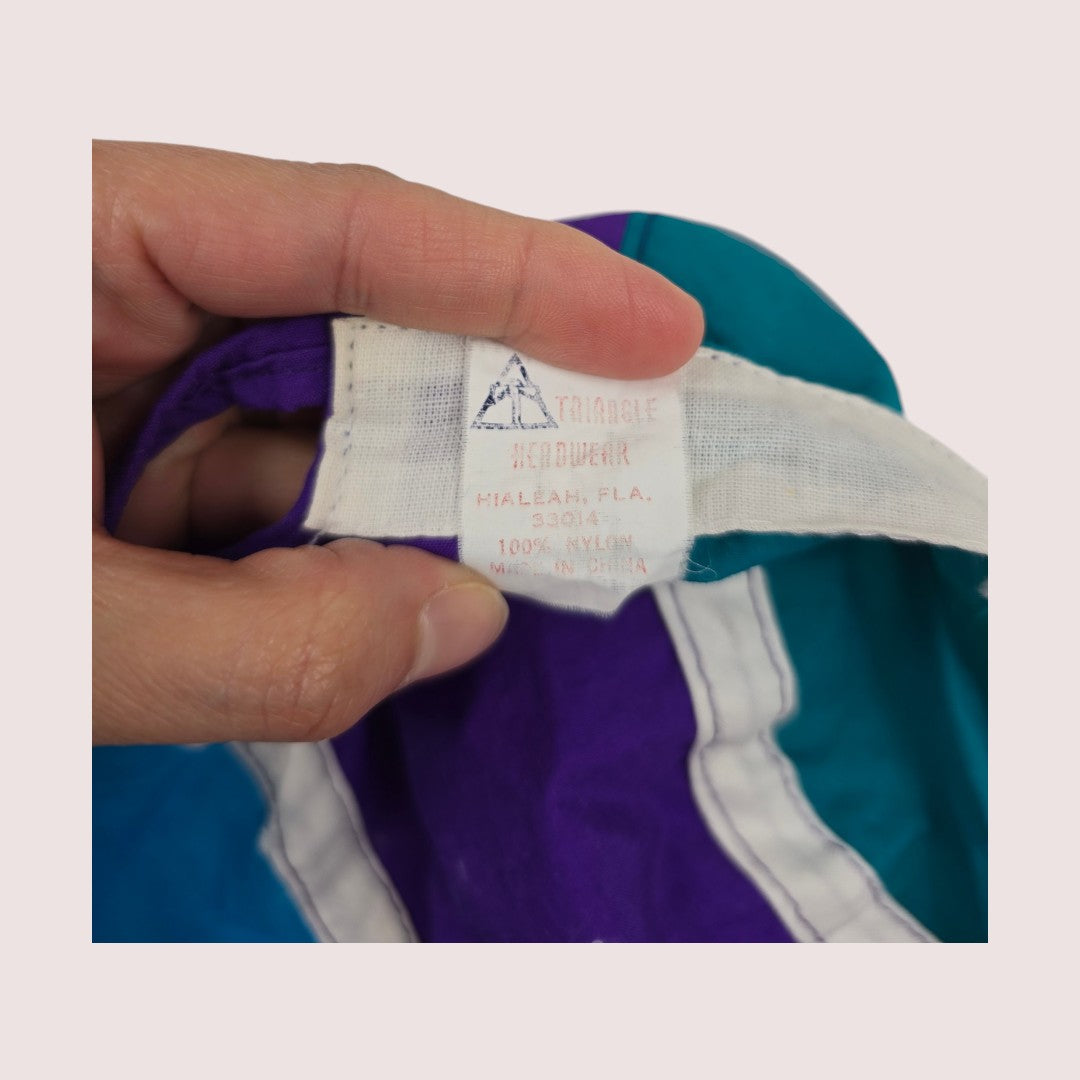 Kauai 3 panel colourblock cap big kid size