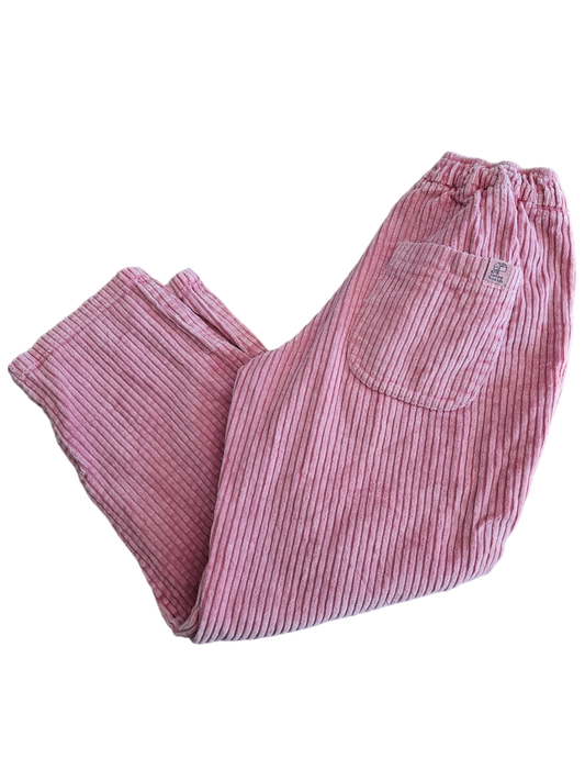 Weekend House Kids pink corduroy pants 7/8