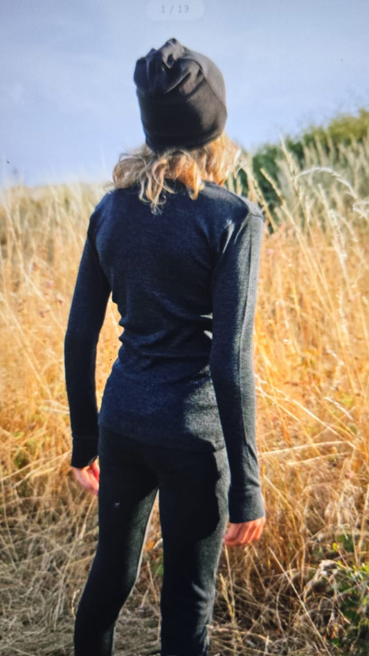 Simply Merino Thermal Merino Wool Top and Bottoms 5T NWOT