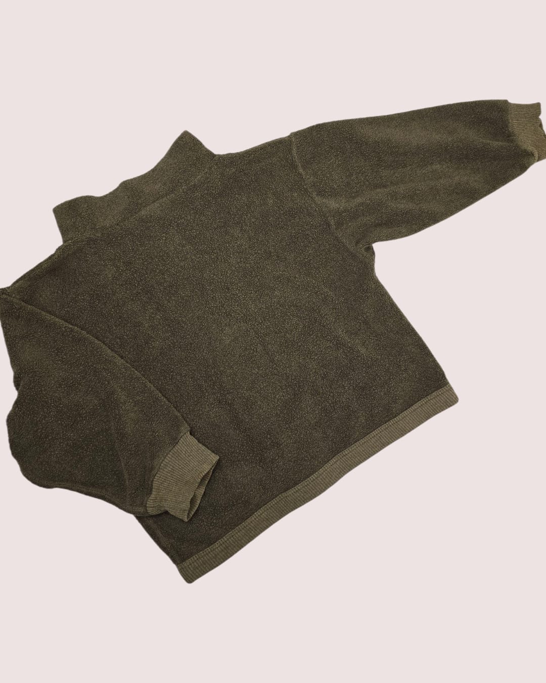 vintage OshKosh terry zip sweater 4-5T