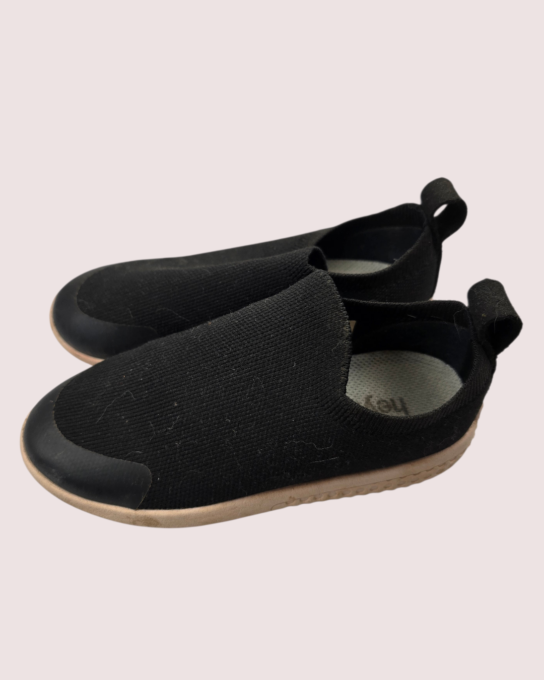 Heyfolks black slip on shoes 11C VGUC