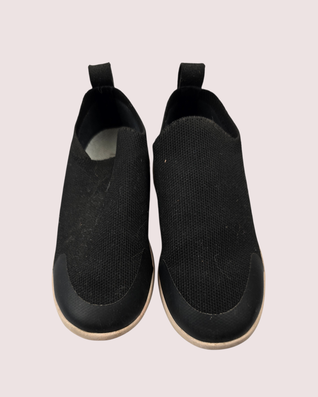 Heyfolks black slip on shoes 11C VGUC