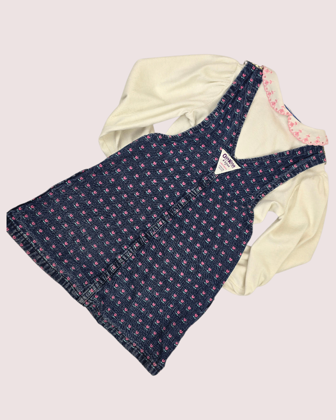 Vintage Oshkosh denim tulip skirtall size 3