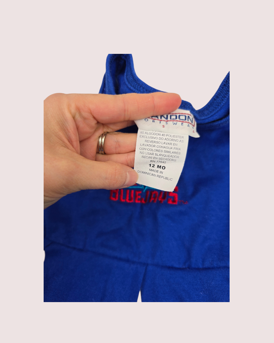 Vintage Blue Jays dress 12m