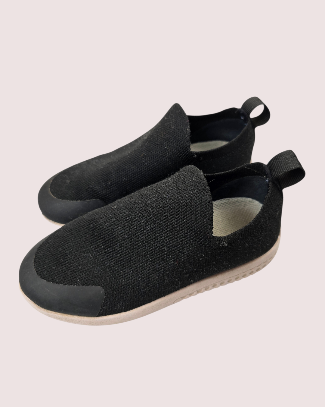 Heyfolks black slip on shoes 11C EUC