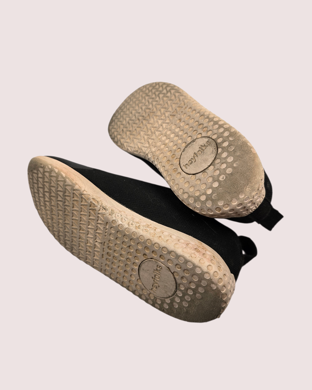 Heyfolks black slip on shoes 11C VGUC